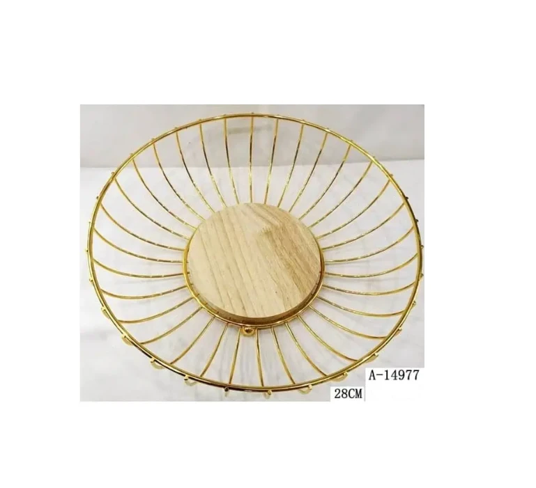 Fructieră 28Cm Fier+Lemn A-14977 WEI